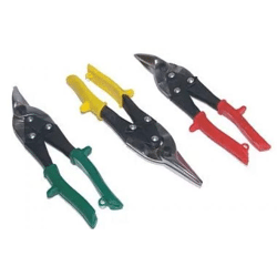 BLEECHSCHERENSATZ : High-quality sheet metal shear set - Robust cutting tools for metalworking and sheet metal cutting