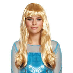 Blonde Langhaar-Perücke, 140G, Voluminös & Stilvoll, Karneval & Cosplay