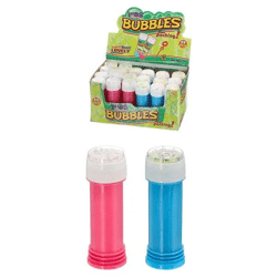 Bubble-Lösung, 50ml, ca. 11cmH: Tragbarer Seifenblasenspaß für Kinder und Erwachsene
