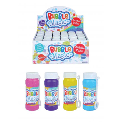 Bubble Magic Seifenblasenspielzeug mit Zauberstab, 50 ml, sicher für Kinder