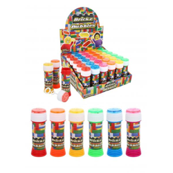Bubble Tubs Brickz 50ml mit Puzzle-Labyrinth-Deckel, 6 Variedes - Spiel & Spaß für Kinder