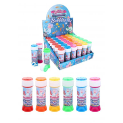 Bubble Tubs Meerjungfrau 50ml mit Puzzle-Deckel, 6 Farben Set