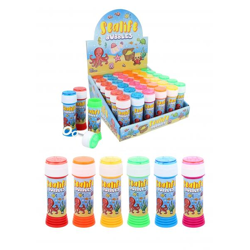 Bubble Tubs Sealife mit Maze-Top, 50 ml Seifenblasen, verschiedene Farben, 6er-Pack