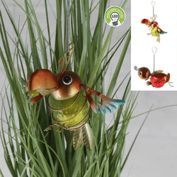 Bunte LED Tieranhänger, 2er Set - Leuchtende Dekoration für jeden Anlass!