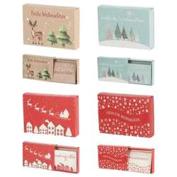 Christmas Themed Money Gift Boxes, Set of 4
