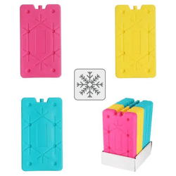 Colorful Gel Ice Pack, Pack of 3, Medium Size, Approx. 25x14x1cm: Versatile Cooling Solution
