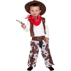 Cowboy-Kostüm für Kinder für 3 Jahre – authentisches Western-Outfit