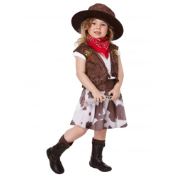 Cowgirl-Kostüm für Kleinkinder, 3 Jahre, Verkleidung für Mädchen