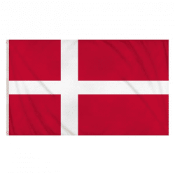 Dänemark-Flagge 5 x 3 Fuß – große ausländische dänische Nationalflagge, langlebig