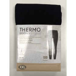 Damen Thermo-Leggings in Schwarz – Bequem & Wärmend für kalte Tage