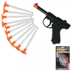 Dartpistole mit 10 Pfeilen