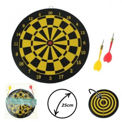 Dartspiel mit Dartboard, 25 cm