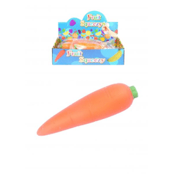 Dehnable Squeeze Karotte 11 cm – Flexibles Stressspielzeug für Kinder & Erwachsene