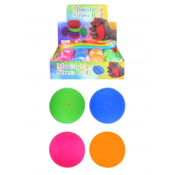 Dehnbare Stressbälle, 7 cm, 4 verschiedene Farben - Entspannungsspielzeug Gegen Stress