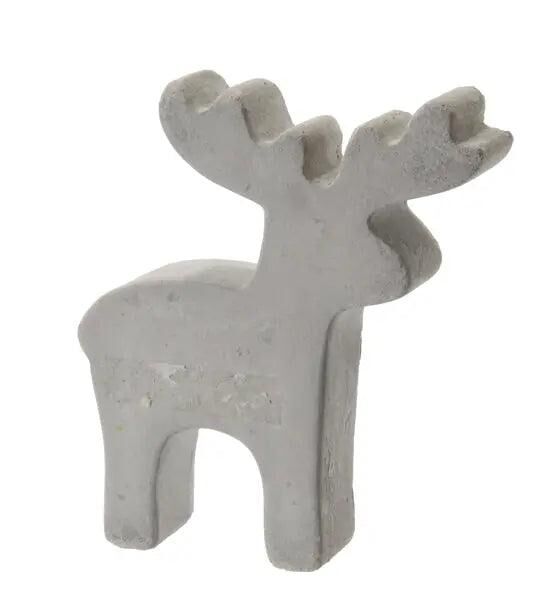 Deko Rentier Urban Xmas - S, 11cm - Stilvolle und Moderne Weihnachtsdekoration