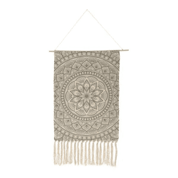 Dekorativer Wandteppich mit Ornamenten, Ca. 50x90cm – Stilvolle Wandgestaltung