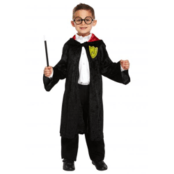 Deluxe Magician Kostüm für Jungen, Magier Verkleidung Größe 10-12 Jahre, Kinderfasching & Halloween
