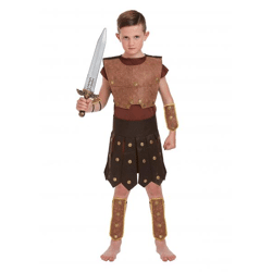 Deluxe Römischer Soldat Kinderkostüm, Klein, Für 4-6 Jahre