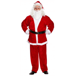 Deluxe XXL-Weihnachtskostüm für Feiertage – D/Up komplettes Weihnachtsoutfit