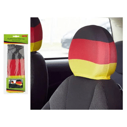 Deutschland Kopfstützenbezüge für Autos, 2er Set - Nationalstolz Autozubehör
