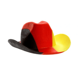 Germany motif cowboy hat - Authentic western accessories