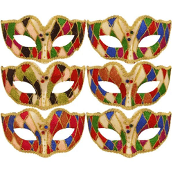 Diamant-Augenmasken, 6Er Set - Vielfältige Luxus-Gesichtsmasken