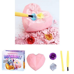 Diamant-Ausgrabungsset, 6er-Pack, Bildendes Grabungsspielzeug für Kinder