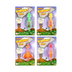 Dino-Spielzeug, 11 cm, in 4 Formen – Lustiges Dinosaurier-Spiel für Kinder