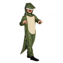 Dinosaurier-Kostüm für Kinder, Größe 4–6 Jahre, realistisches Dino-Outfit