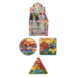 Dinosaurier-Labyrinth-Puzzle, 3 verschiedene Formen, Bildungs-Spielzeug für Kinder