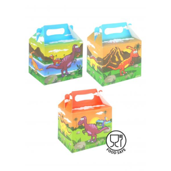 Dinosaurier-Lunchbox für Kinder, 14 L x 9,5 B x 12 H cm, verschiedene Designs, auslaufsicher