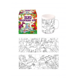 Dinosaurier-Malset für Kinder, 2 Designs, umweltfreundlich, kreatives Zeichnen und Ausmalen