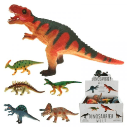 Dinosaur mix, medium size, 6-fold