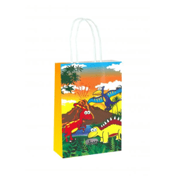 Dinosaurier-Tragetasche mit Griff, 14x21x7 cm, Kindergeschenk