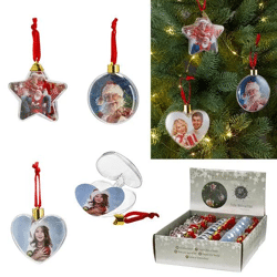 DIY Christbaumschmuck-Set, 3 Stück, Durchmesser ca. 9 cm