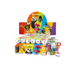 Dreamworks Bubble Tubs 60ml mit Labyrinth-Puzzle, Spaß & Lernspiele für Kinder