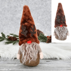 Duo von Gartenwichteln, je 27 cm hoch – Zauberhafte Außendekoration