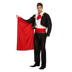 D/Up Erwachsener Matador Mann Kostüm - Spanisches Stierkämpfer Outfit