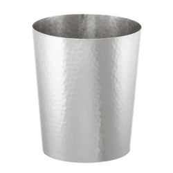 Edelstahl Blumenvase, Klein, ca. 15cmH - Stilvolles Accessoire für Ihre Wohnkultur!