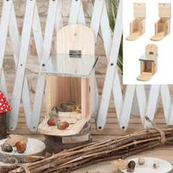 Eichhörnchen-Futterstation, Wetterfest, ca. 12x25x28cm