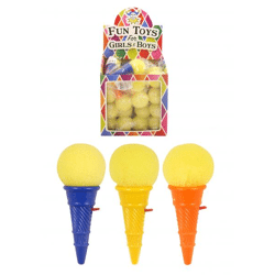Eiscreme-Popper - 9 cm, 3 verschiedene Farben