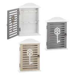 Eleganter Schlüsselkasten im 2er-Set, ca. 28cm hoch - Stilvolle Aufbewahrung für Schlüssel