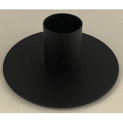 Eleganter schwarzer Stabkerzenhalter – Modernes Design für stilvolle Wohnaccessoires