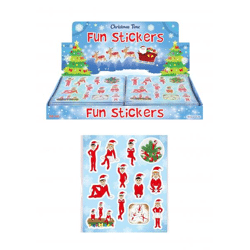 Elfen-Runde Aufkleber, 10 x 11,5 cm, 12 Stück Pro Karte