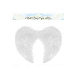 Englische Flöte weiß 44x34 cm für Erwachsene - Kostümzubehör