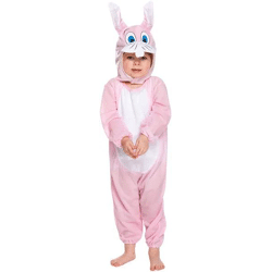 Enkelkind Hasenkostüm, Flauschiges Tieroutfit, 3 Jahre