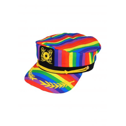 Erwachsene Pride Matrosenmütze | LGBT Nautische Modemütze