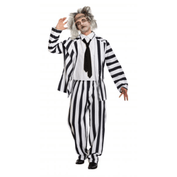 Erwachsene Verrückte Geist Kostüm - Halloween Deluxe Outfit