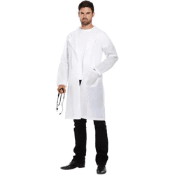Erwachsenen Arztkittel - Professionelles Arztkostüm Für Herren Und Damen
