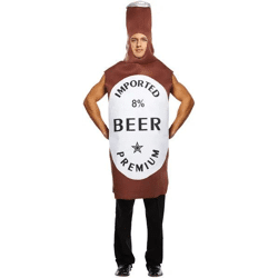 Erwachsenen-Kostüm 'Bierflasche', Aufblasbar, Party & Karneval